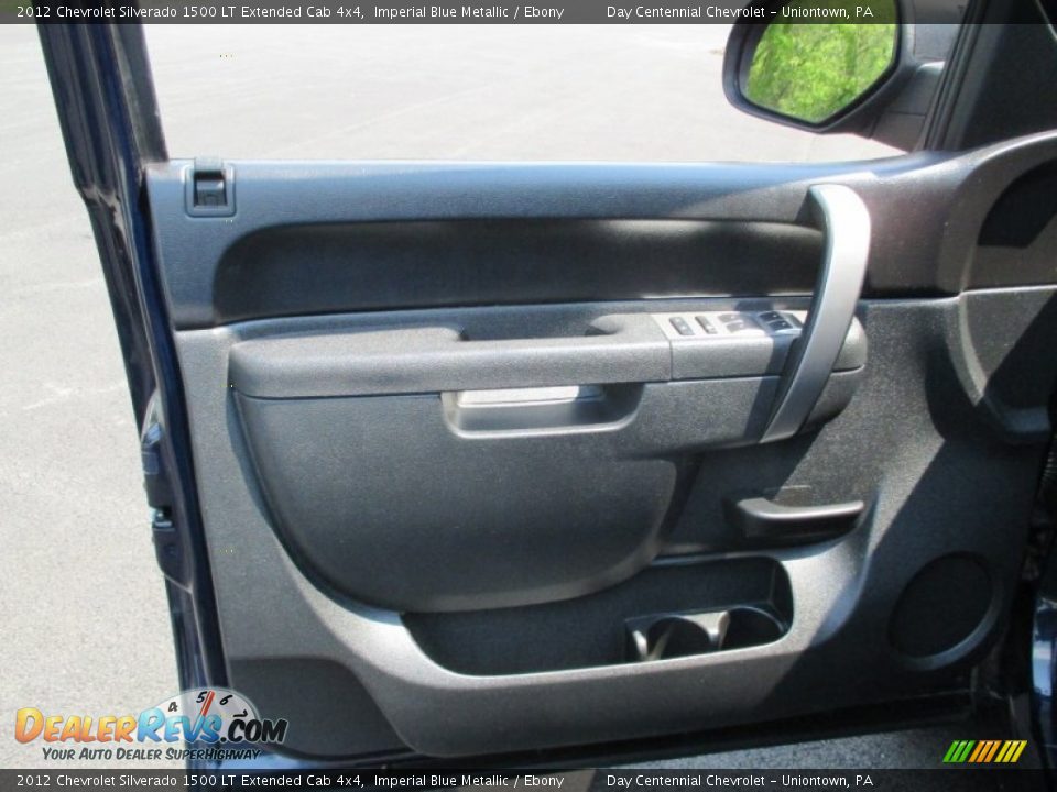2012 Chevrolet Silverado 1500 LT Extended Cab 4x4 Imperial Blue Metallic / Ebony Photo #19