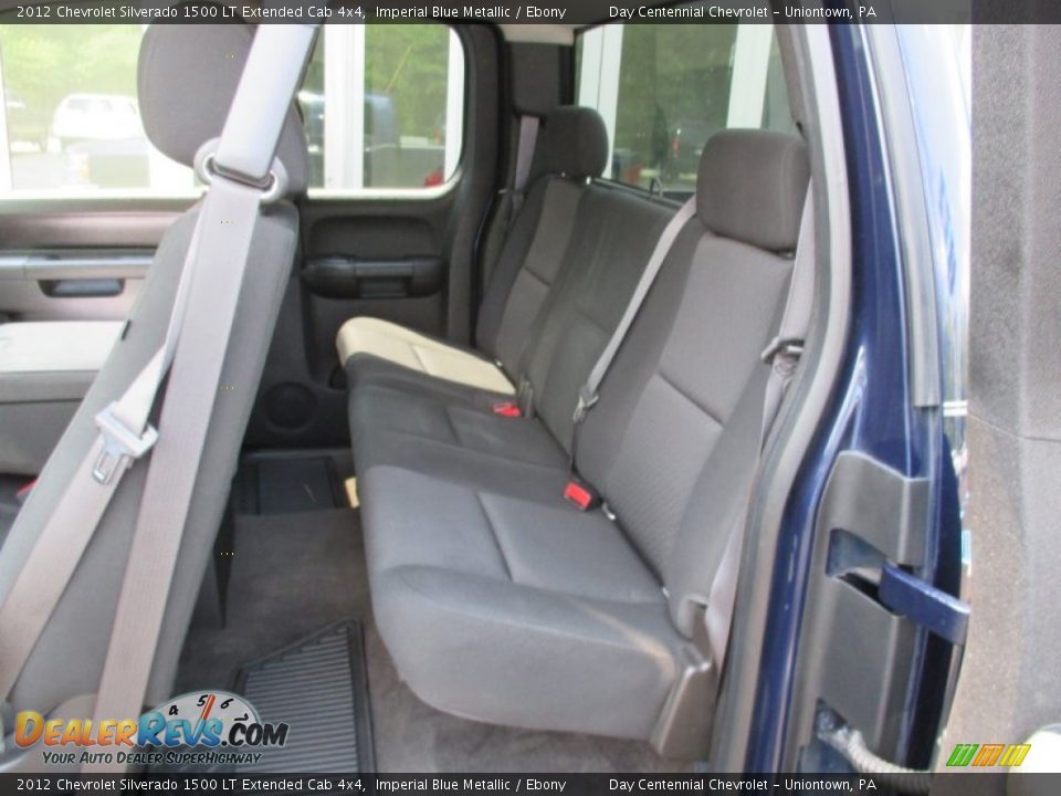 2012 Chevrolet Silverado 1500 LT Extended Cab 4x4 Imperial Blue Metallic / Ebony Photo #23