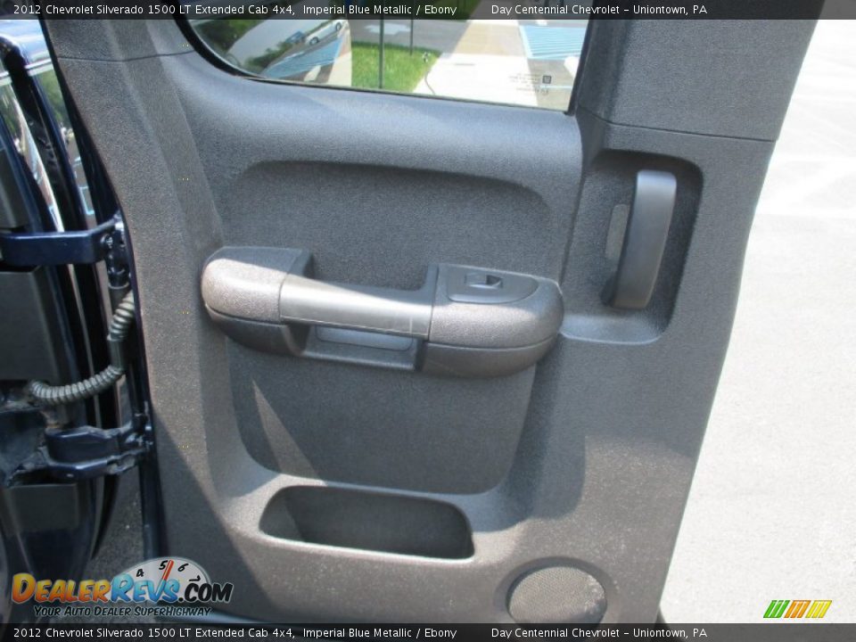 2012 Chevrolet Silverado 1500 LT Extended Cab 4x4 Imperial Blue Metallic / Ebony Photo #24
