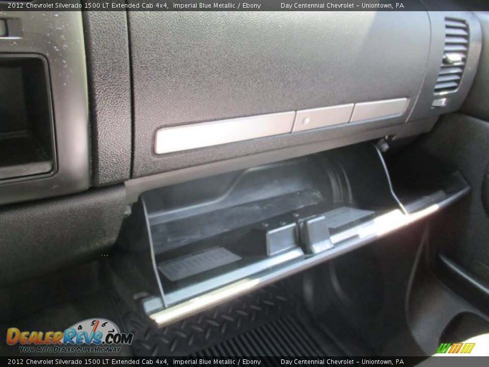 2012 Chevrolet Silverado 1500 LT Extended Cab 4x4 Imperial Blue Metallic / Ebony Photo #29