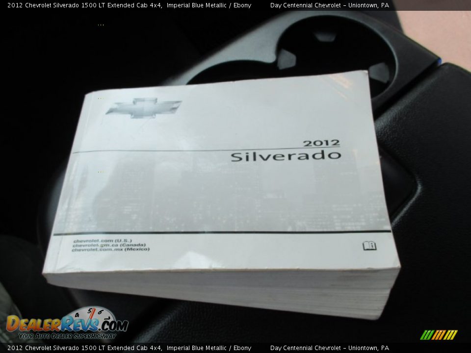 2012 Chevrolet Silverado 1500 LT Extended Cab 4x4 Imperial Blue Metallic / Ebony Photo #30