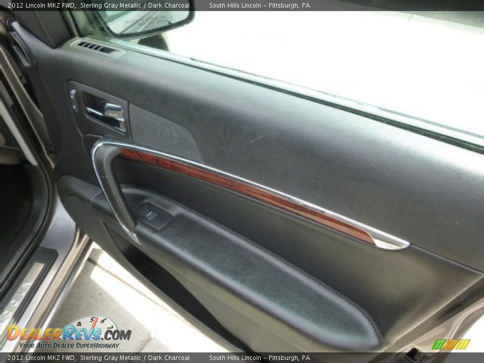 2012 Lincoln MKZ FWD Sterling Gray Metallic / Dark Charcoal Photo #12