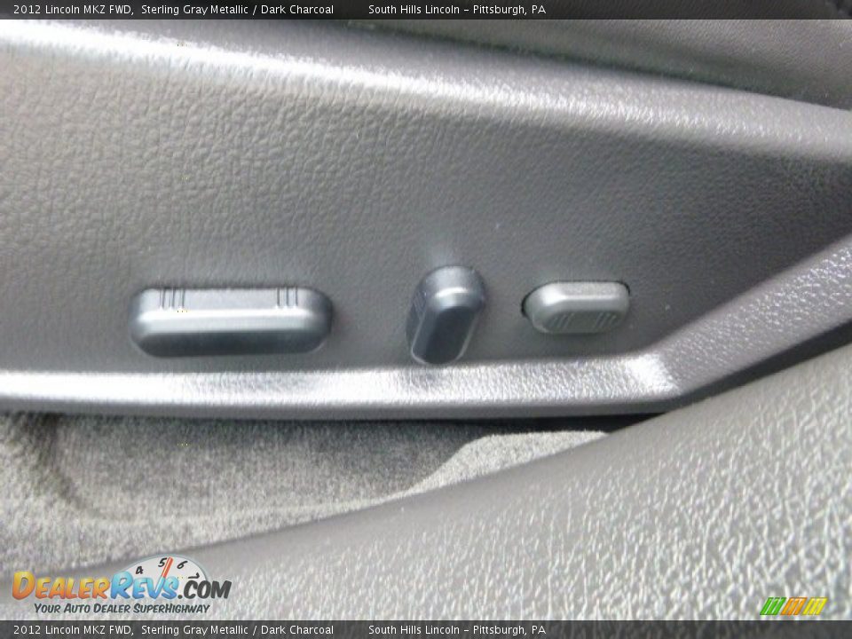 2012 Lincoln MKZ FWD Sterling Gray Metallic / Dark Charcoal Photo #19