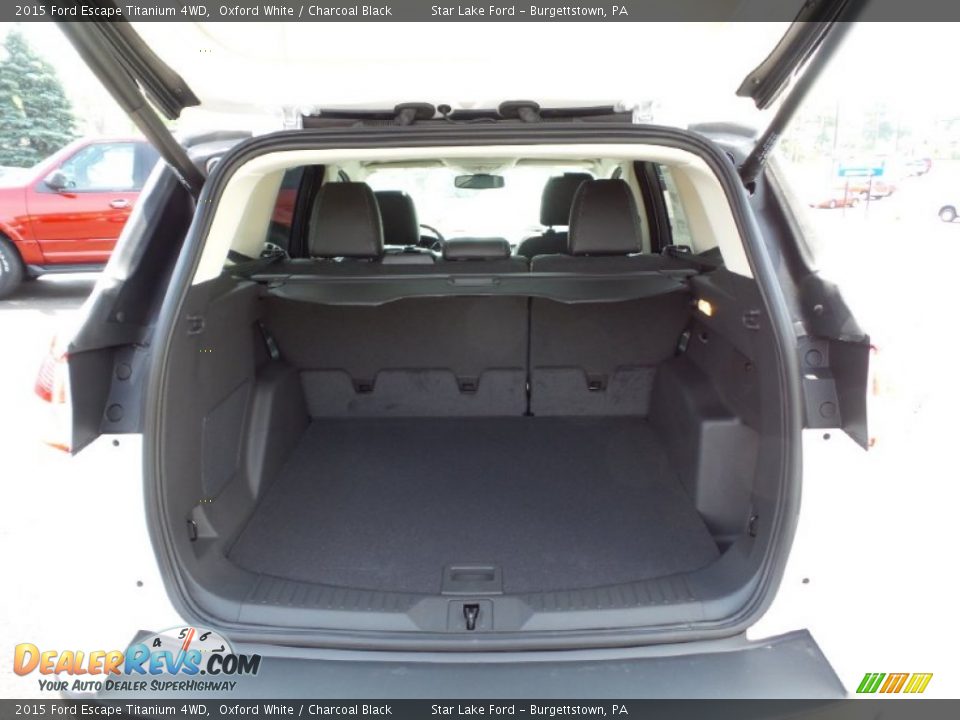 2015 Ford Escape Titanium 4WD Oxford White / Charcoal Black Photo #5