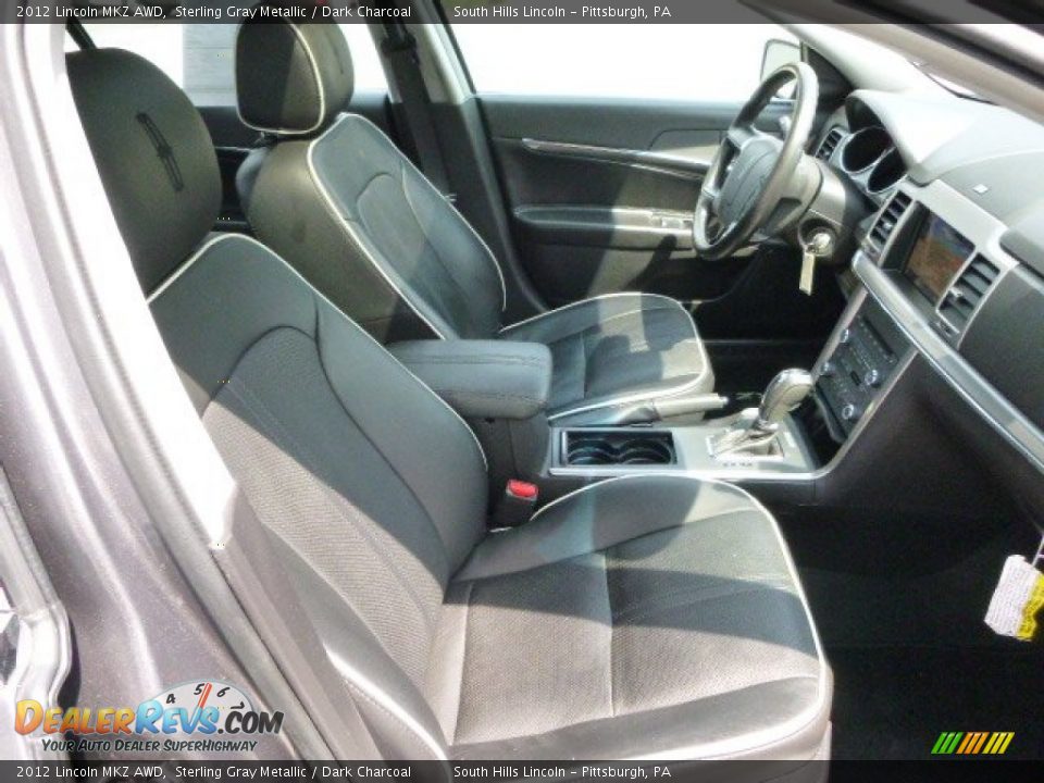 2012 Lincoln MKZ AWD Sterling Gray Metallic / Dark Charcoal Photo #10