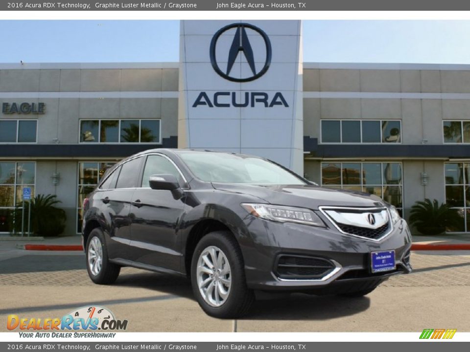 2016 Acura RDX Technology Graphite Luster Metallic / Graystone Photo #1