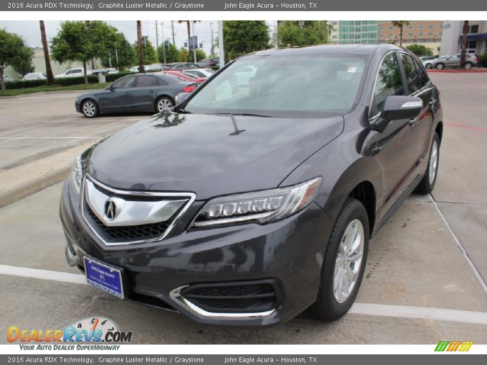 2016 Acura RDX Technology Graphite Luster Metallic / Graystone Photo #3