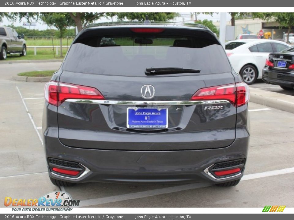 2016 Acura RDX Technology Graphite Luster Metallic / Graystone Photo #6