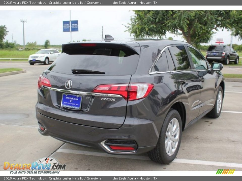 2016 Acura RDX Technology Graphite Luster Metallic / Graystone Photo #7