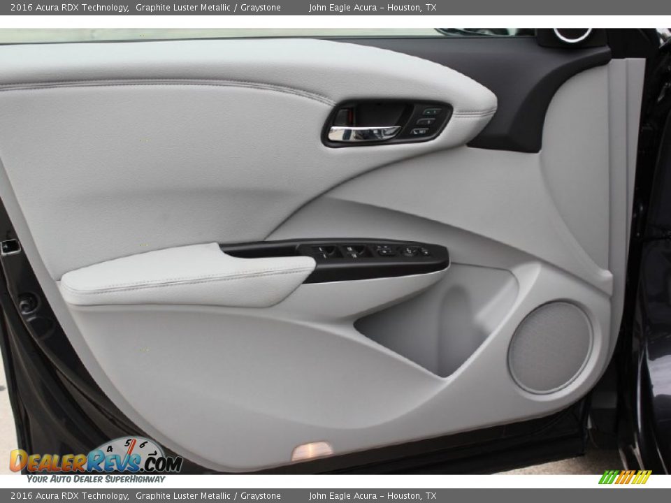 2016 Acura RDX Technology Graphite Luster Metallic / Graystone Photo #14