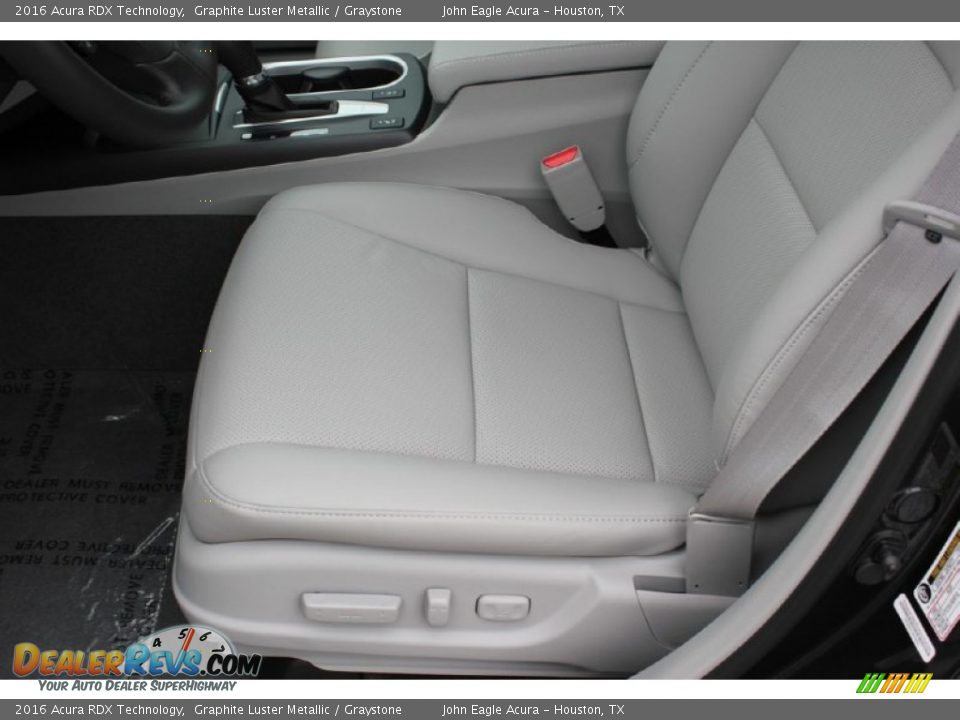 2016 Acura RDX Technology Graphite Luster Metallic / Graystone Photo #15