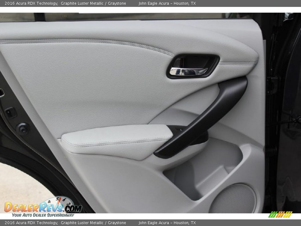 2016 Acura RDX Technology Graphite Luster Metallic / Graystone Photo #17