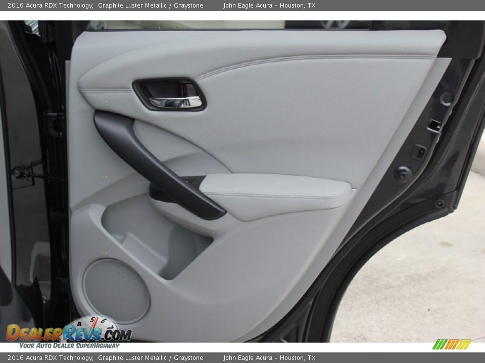 2016 Acura RDX Technology Graphite Luster Metallic / Graystone Photo #23