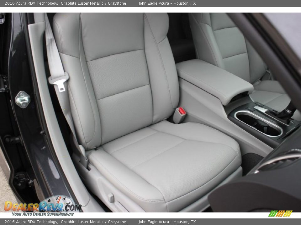 2016 Acura RDX Technology Graphite Luster Metallic / Graystone Photo #28