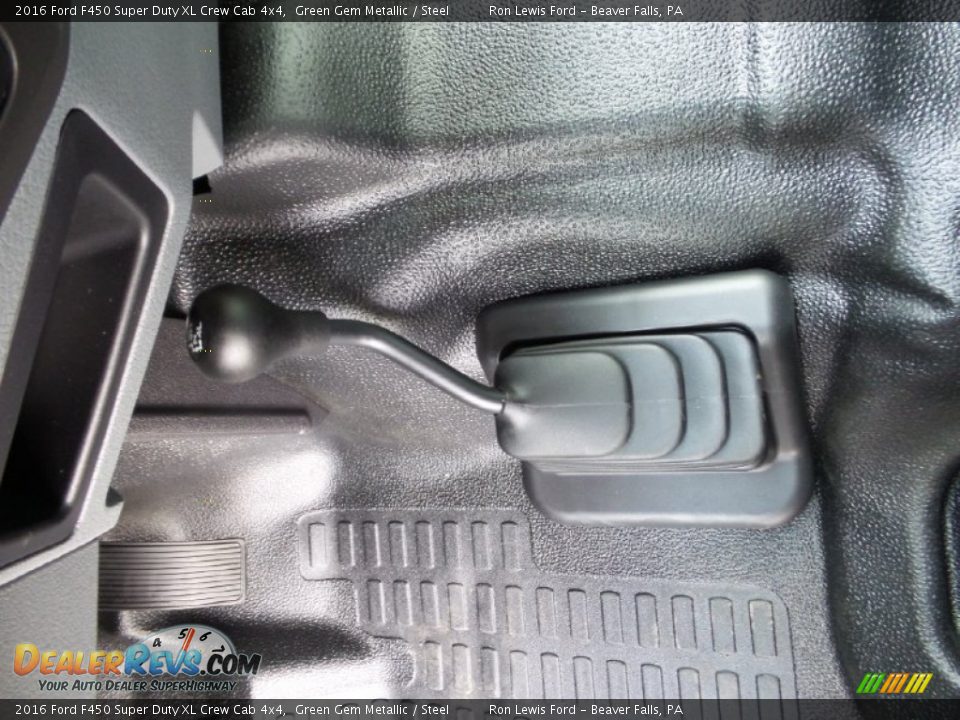 2016 Ford F450 Super Duty XL Crew Cab 4x4 Green Gem Metallic / Steel Photo #18