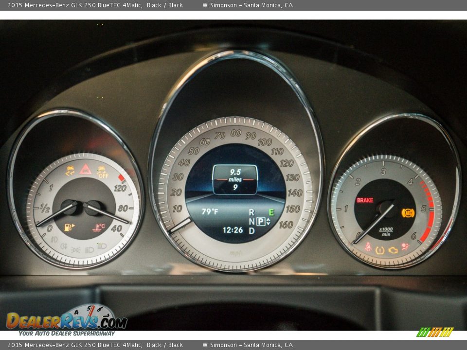 2015 Mercedes-Benz GLK 250 BlueTEC 4Matic Black / Black Photo #7