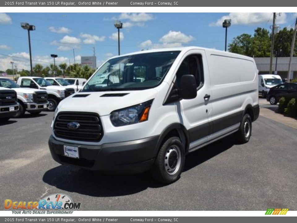 2015 Ford Transit Van 150 LR Regular Oxford White / Pewter Photo #1