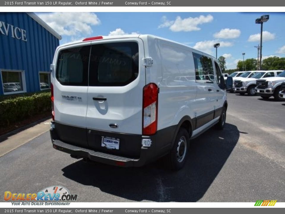 2015 Ford Transit Van 150 LR Regular Oxford White / Pewter Photo #4