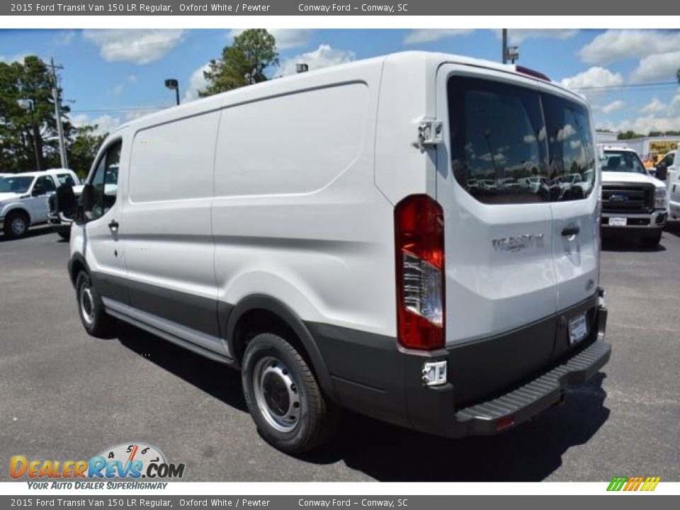 2015 Ford Transit Van 150 LR Regular Oxford White / Pewter Photo #6