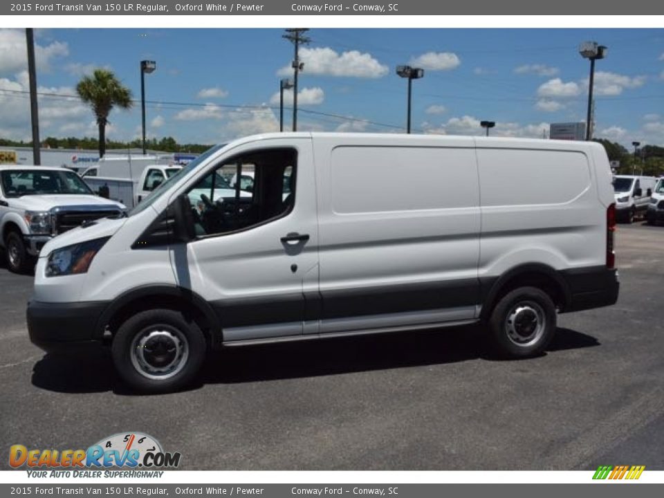 2015 Ford Transit Van 150 LR Regular Oxford White / Pewter Photo #7
