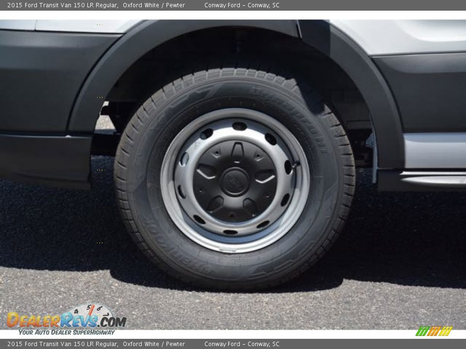2015 Ford Transit Van 150 LR Regular Oxford White / Pewter Photo #8