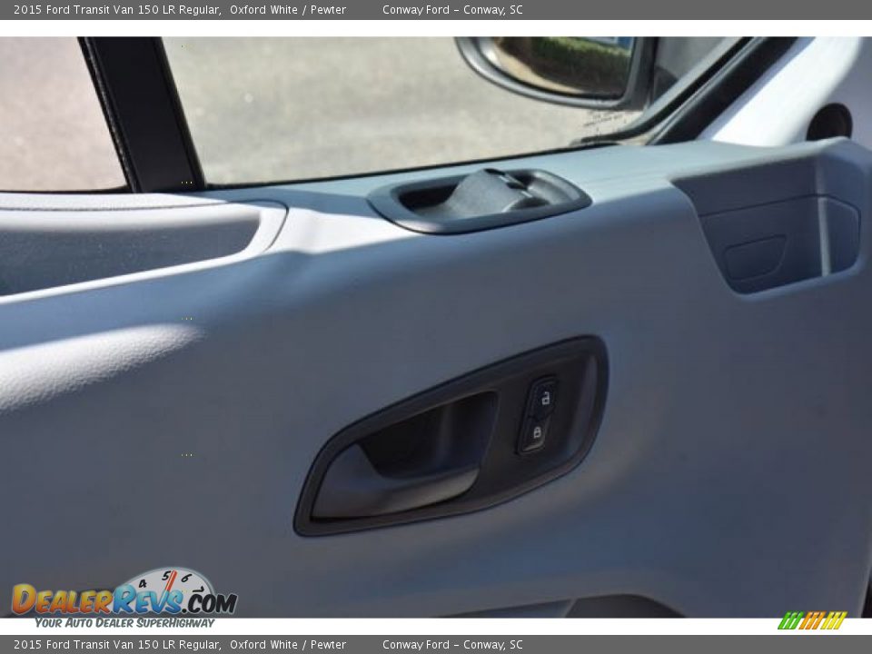 2015 Ford Transit Van 150 LR Regular Oxford White / Pewter Photo #17