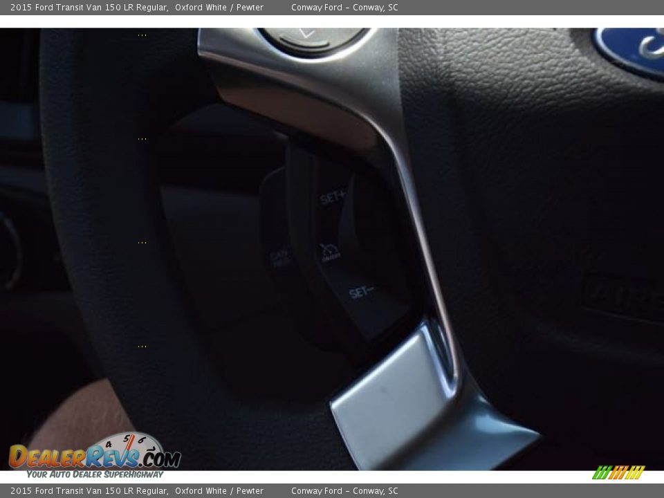 2015 Ford Transit Van 150 LR Regular Oxford White / Pewter Photo #21
