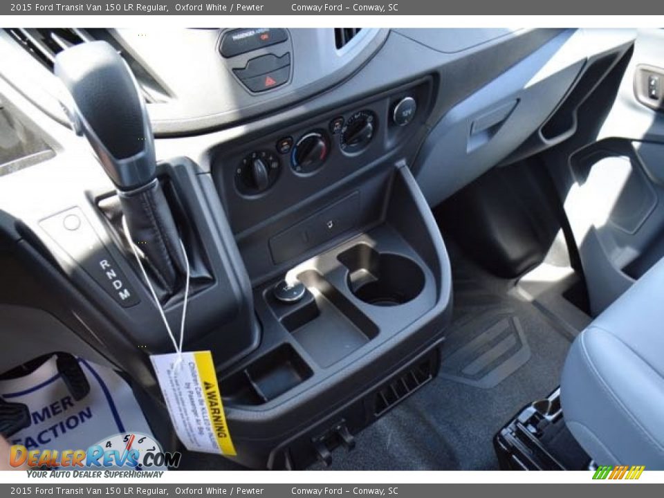 2015 Ford Transit Van 150 LR Regular Oxford White / Pewter Photo #25