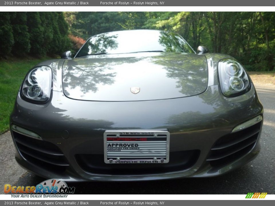 2013 Porsche Boxster Agate Grey Metallic / Black Photo #2