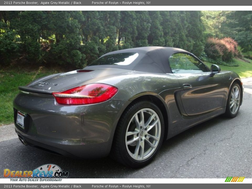 2013 Porsche Boxster Agate Grey Metallic / Black Photo #7