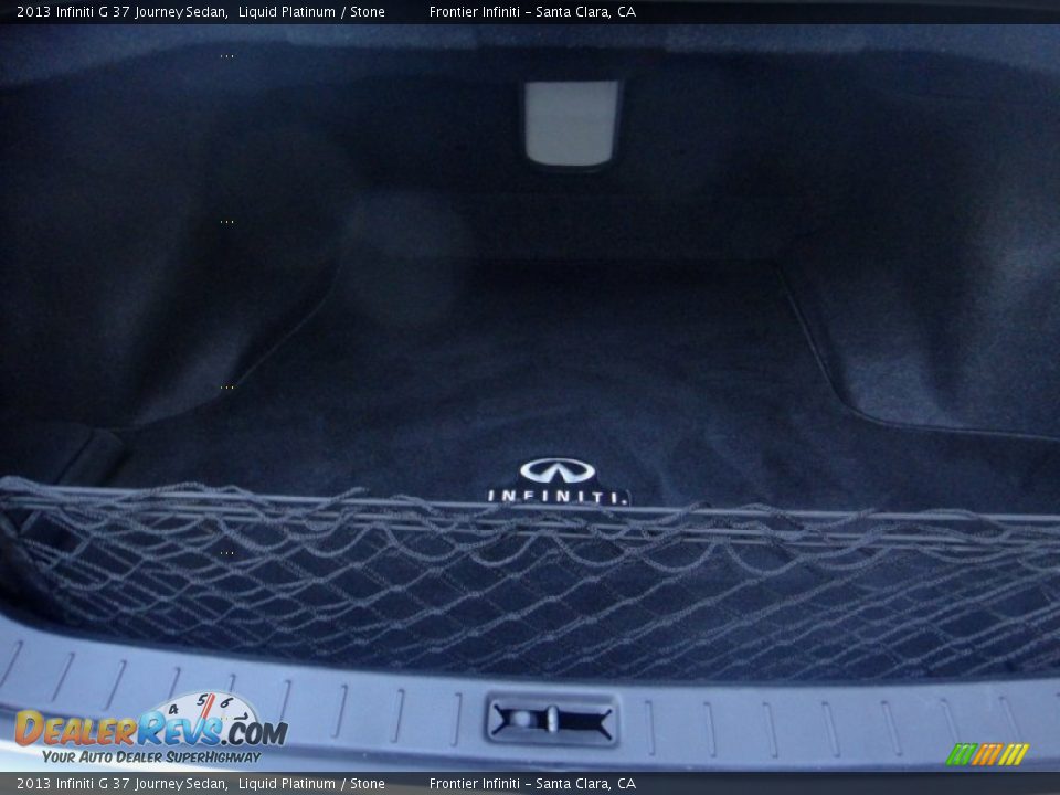 2013 Infiniti G 37 Journey Sedan Liquid Platinum / Stone Photo #22