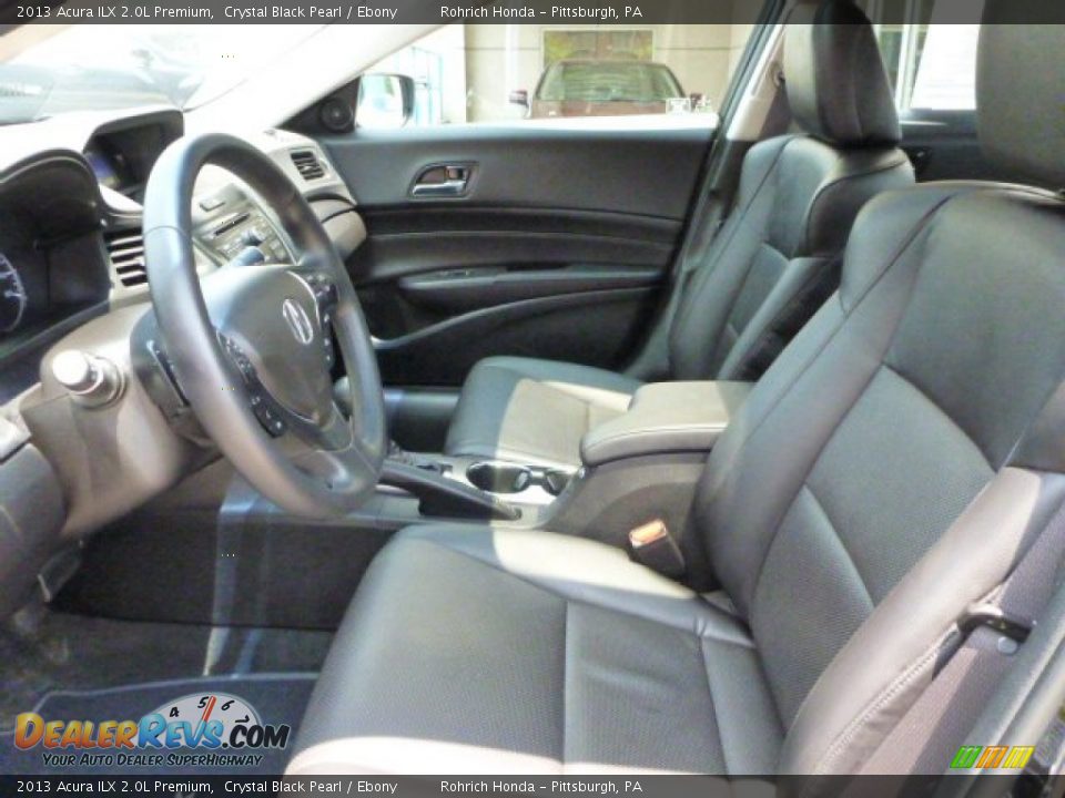 2013 Acura ILX 2.0L Premium Crystal Black Pearl / Ebony Photo #4