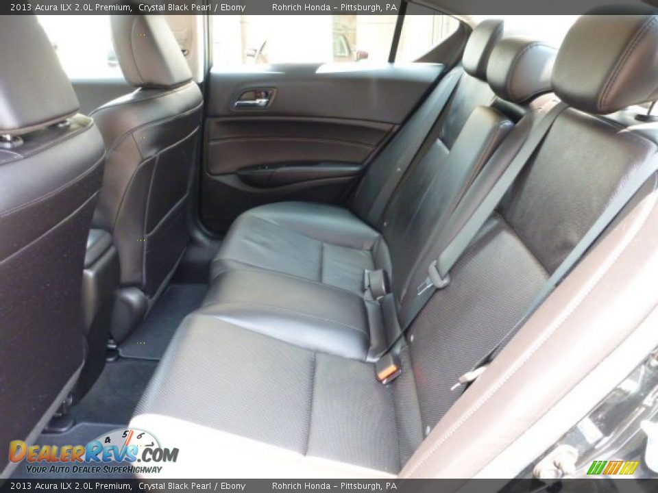 2013 Acura ILX 2.0L Premium Crystal Black Pearl / Ebony Photo #5