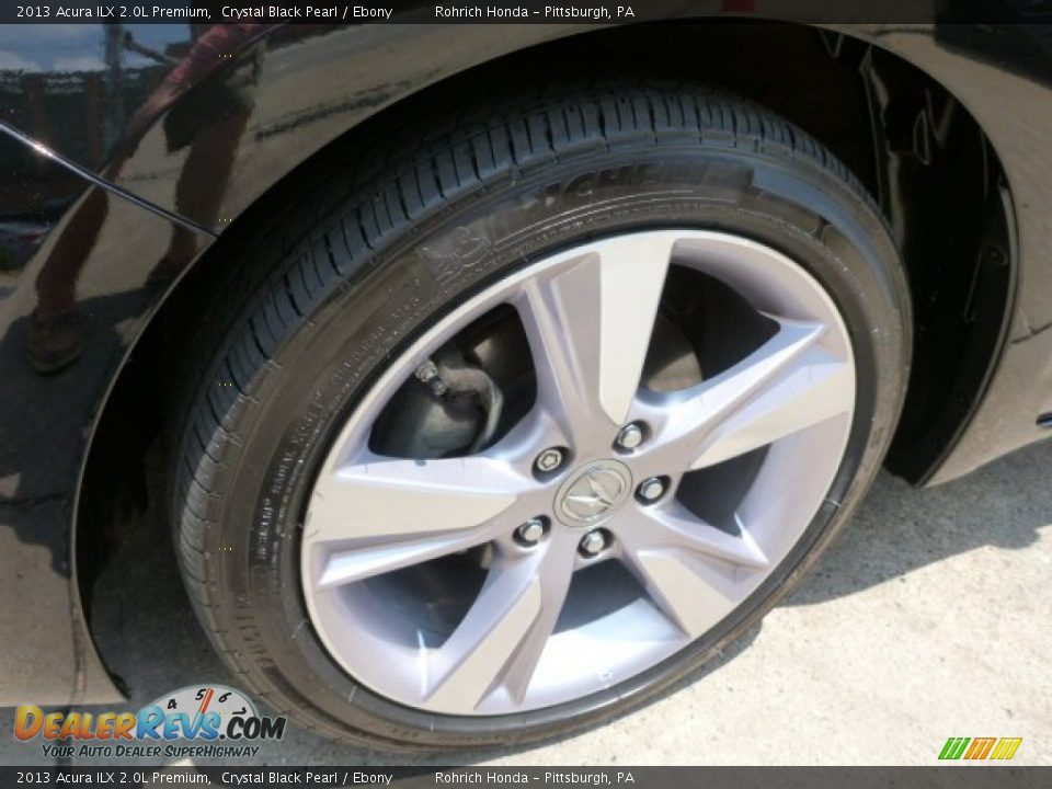 2013 Acura ILX 2.0L Premium Crystal Black Pearl / Ebony Photo #8