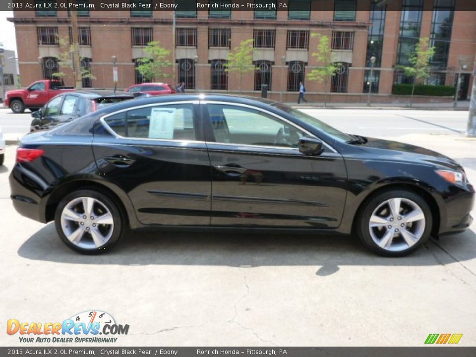 2013 Acura ILX 2.0L Premium Crystal Black Pearl / Ebony Photo #13