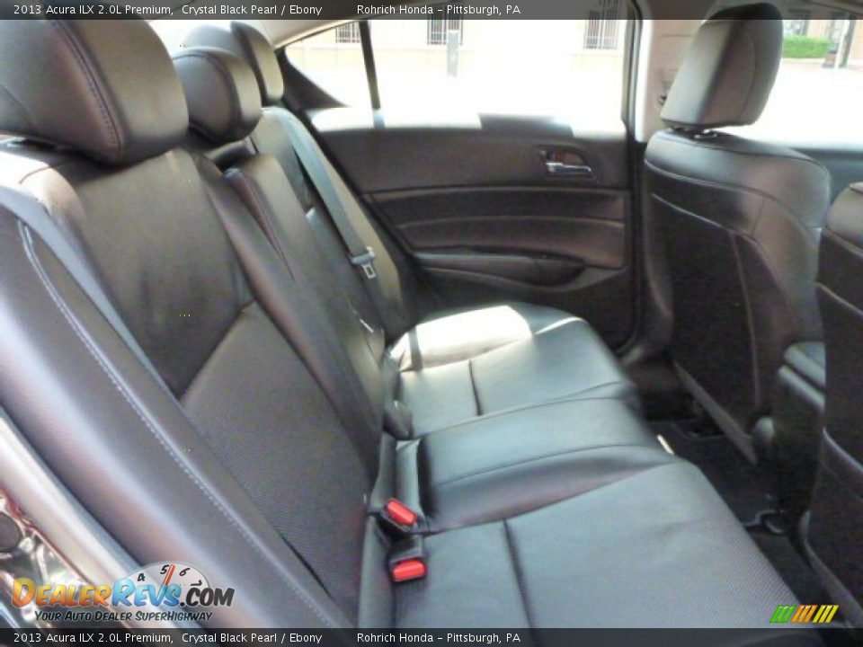 2013 Acura ILX 2.0L Premium Crystal Black Pearl / Ebony Photo #14