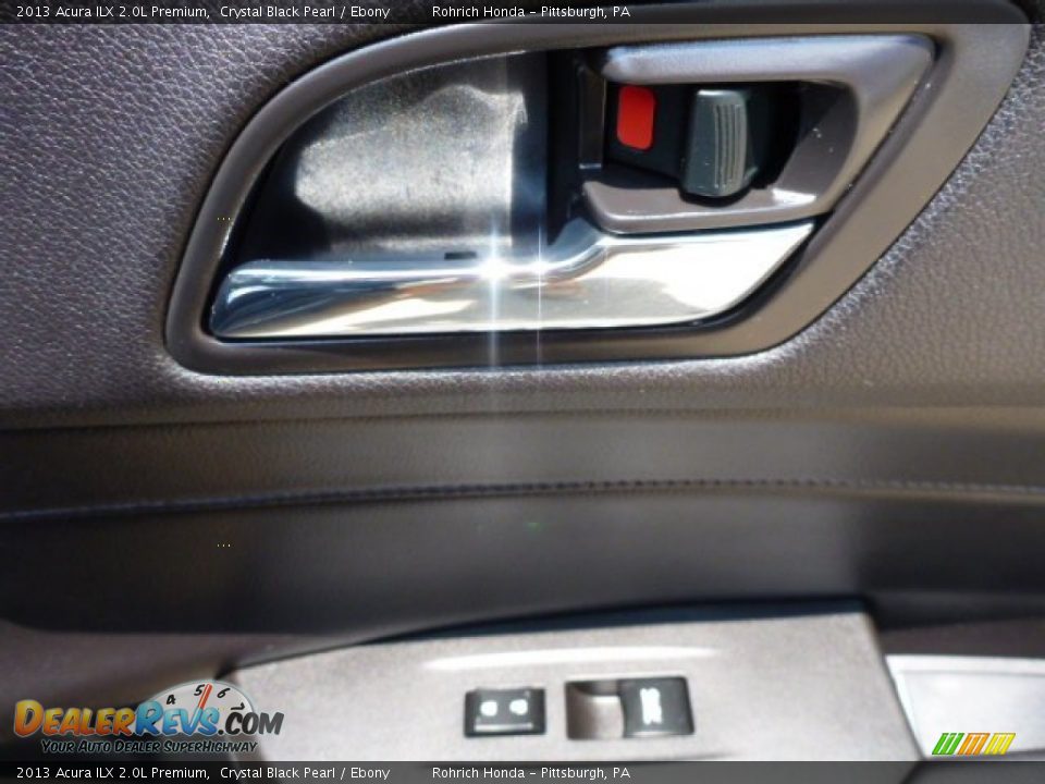 2013 Acura ILX 2.0L Premium Crystal Black Pearl / Ebony Photo #15