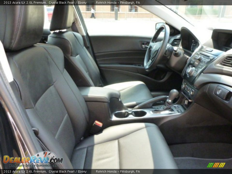 2013 Acura ILX 2.0L Premium Crystal Black Pearl / Ebony Photo #17
