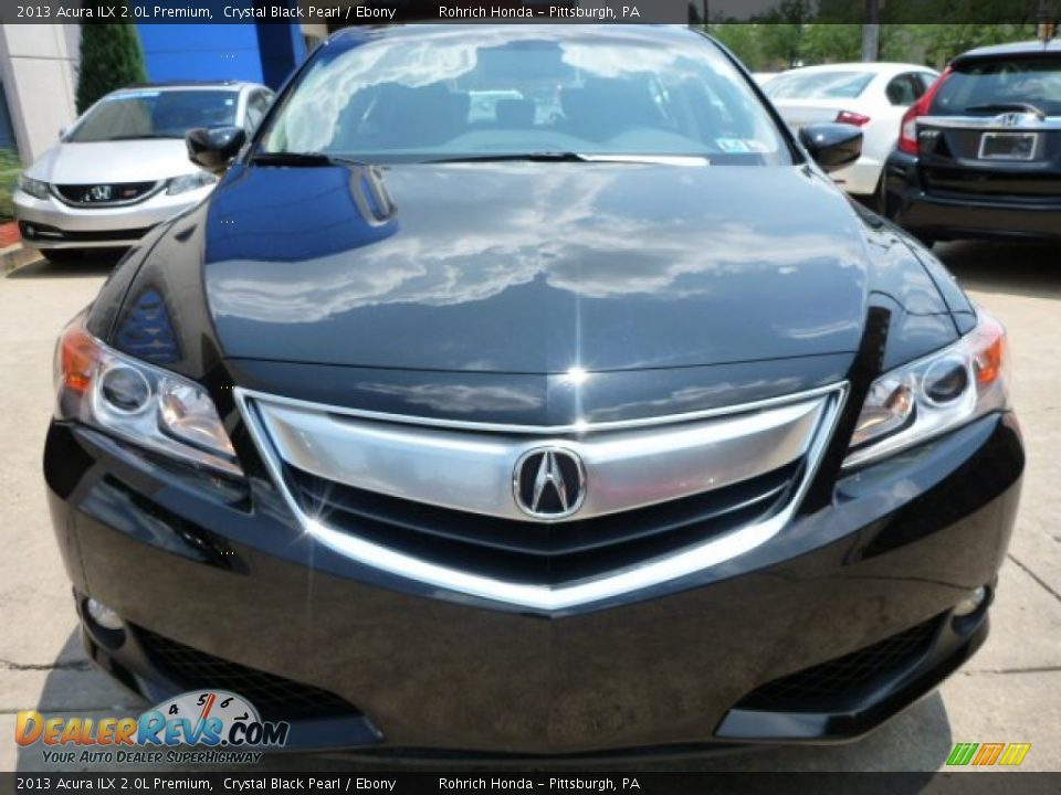 2013 Acura ILX 2.0L Premium Crystal Black Pearl / Ebony Photo #18