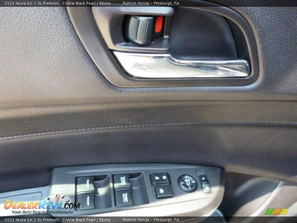 2013 Acura ILX 2.0L Premium Crystal Black Pearl / Ebony Photo #19