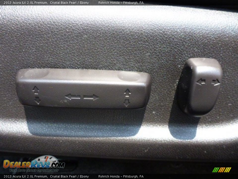 2013 Acura ILX 2.0L Premium Crystal Black Pearl / Ebony Photo #20