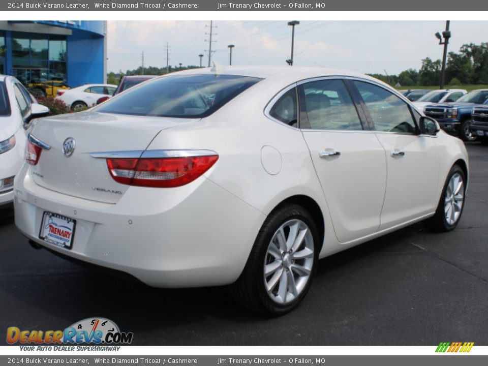 2014 Buick Verano Leather White Diamond Tricoat / Cashmere Photo #3