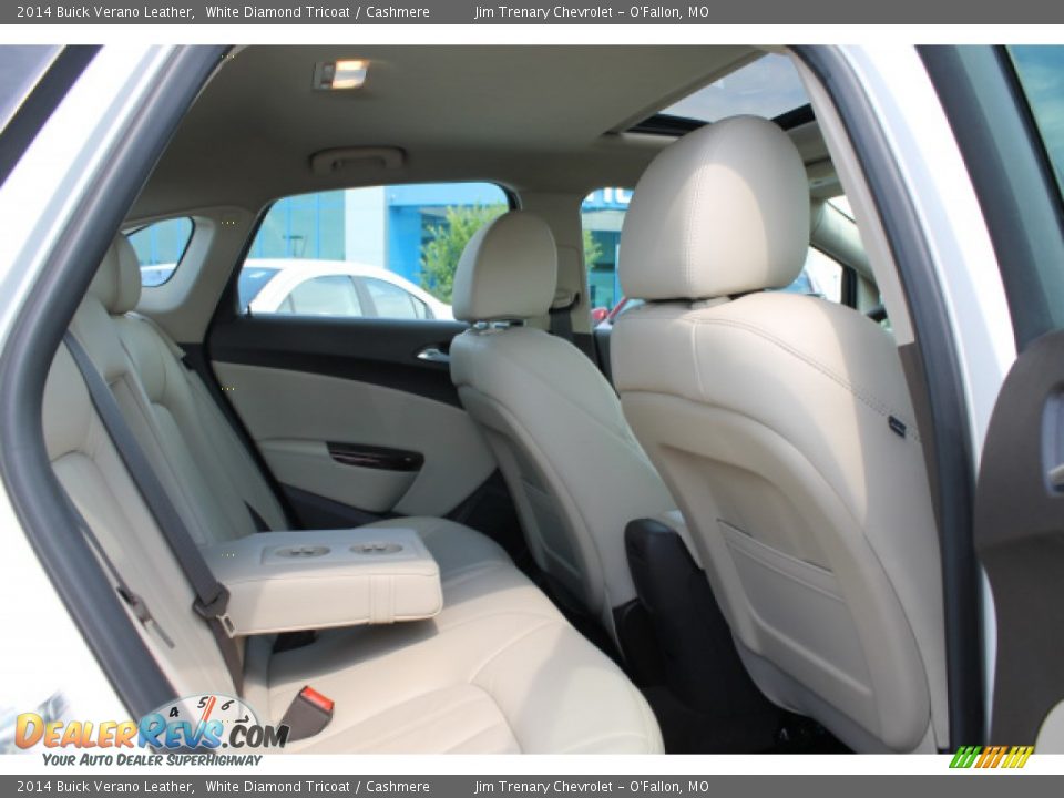2014 Buick Verano Leather White Diamond Tricoat / Cashmere Photo #9