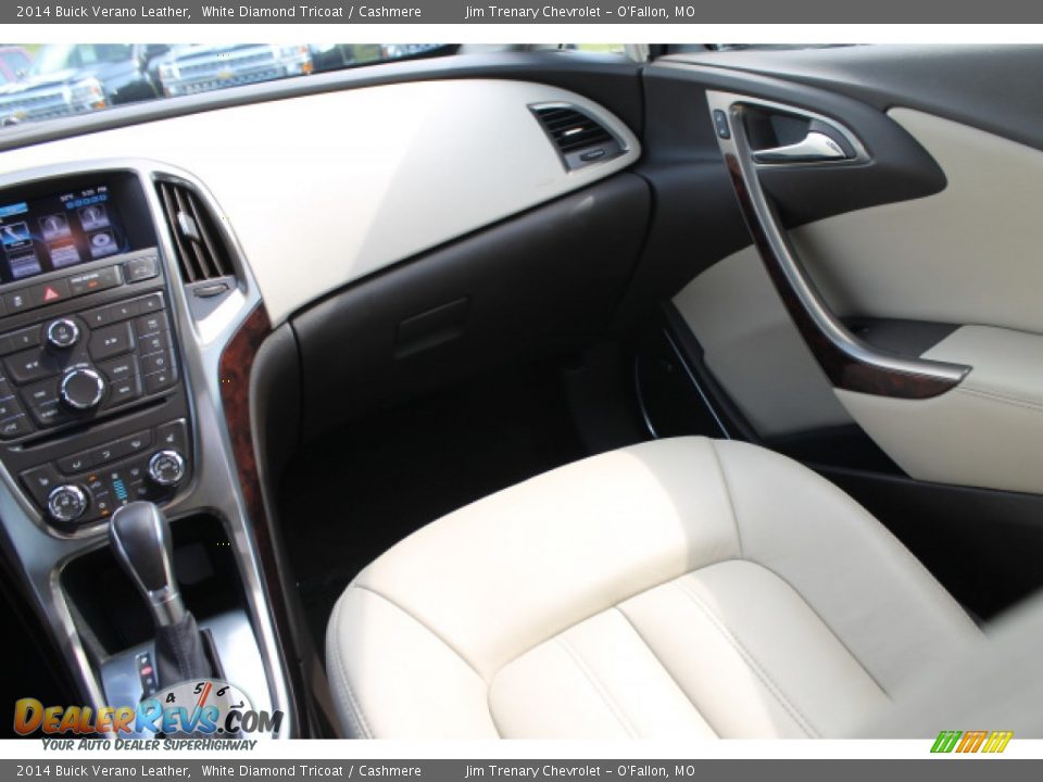 2014 Buick Verano Leather White Diamond Tricoat / Cashmere Photo #13