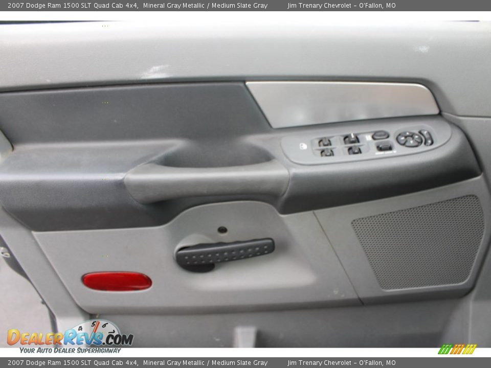 2007 Dodge Ram 1500 SLT Quad Cab 4x4 Mineral Gray Metallic / Medium Slate Gray Photo #15