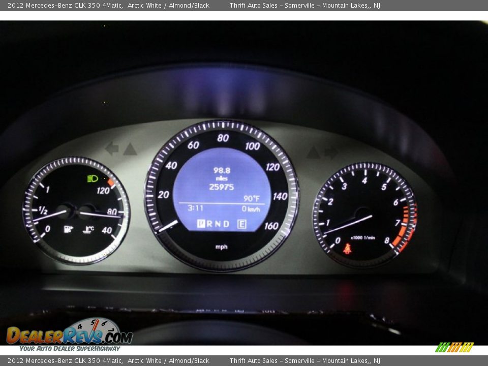 2012 Mercedes-Benz GLK 350 4Matic Gauges Photo #16