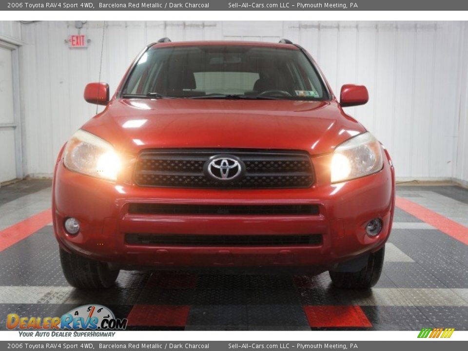 2006 Toyota RAV4 Sport 4WD Barcelona Red Metallic / Dark Charcoal Photo #4