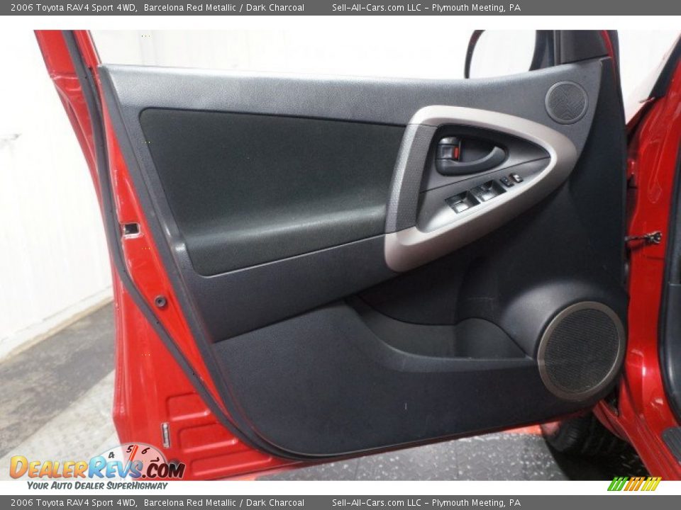 2006 Toyota RAV4 Sport 4WD Barcelona Red Metallic / Dark Charcoal Photo #12
