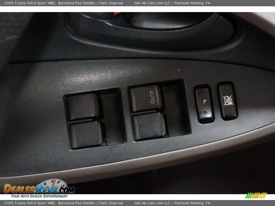 2006 Toyota RAV4 Sport 4WD Barcelona Red Metallic / Dark Charcoal Photo #13