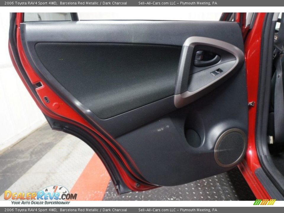 2006 Toyota RAV4 Sport 4WD Barcelona Red Metallic / Dark Charcoal Photo #15